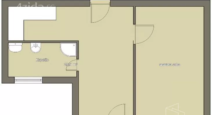 Jednoiposoban stan | 4zida