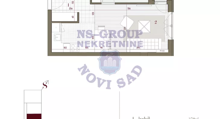 Dvosoban stan | 4zida