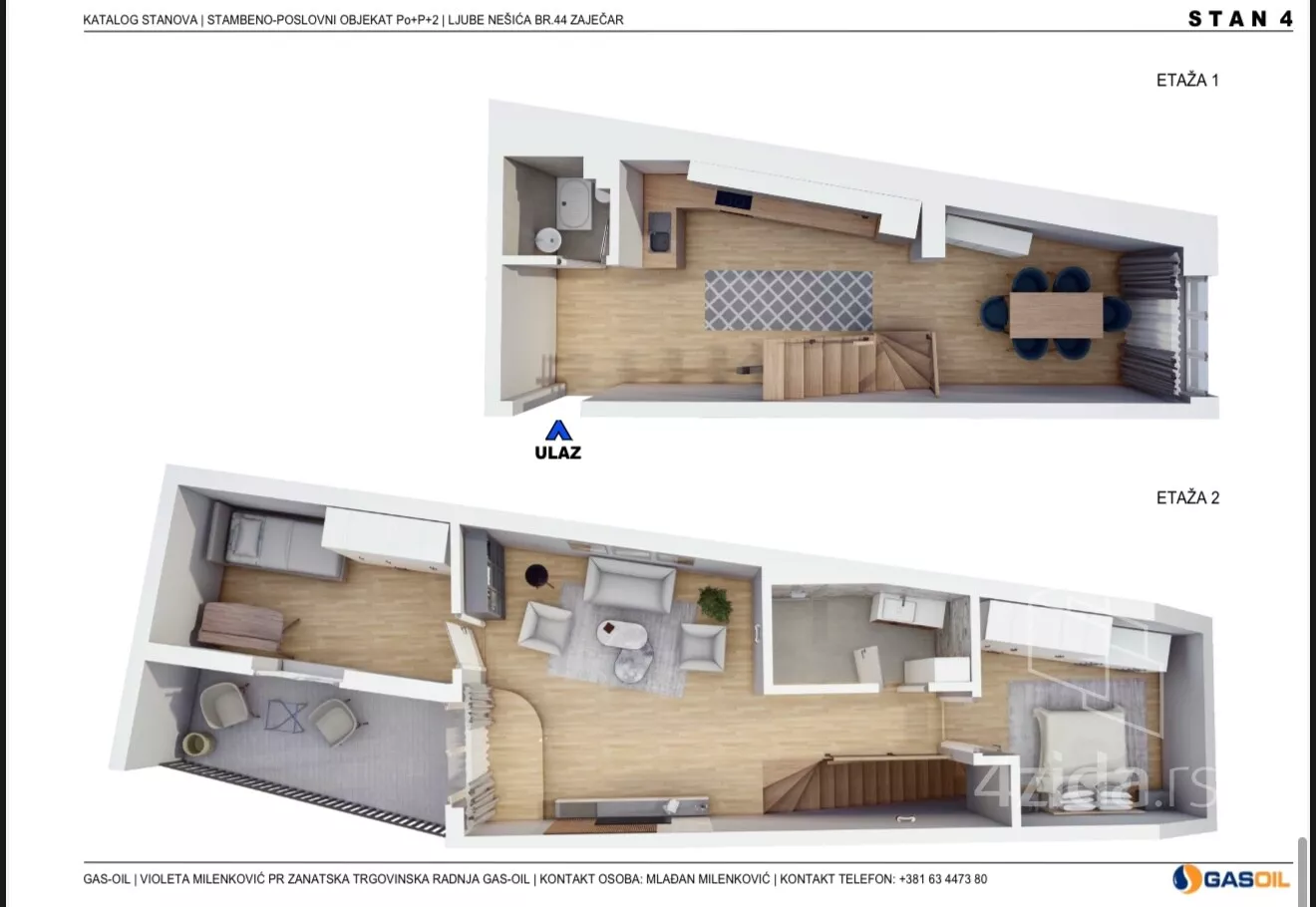 Trosoban stan | 4zida