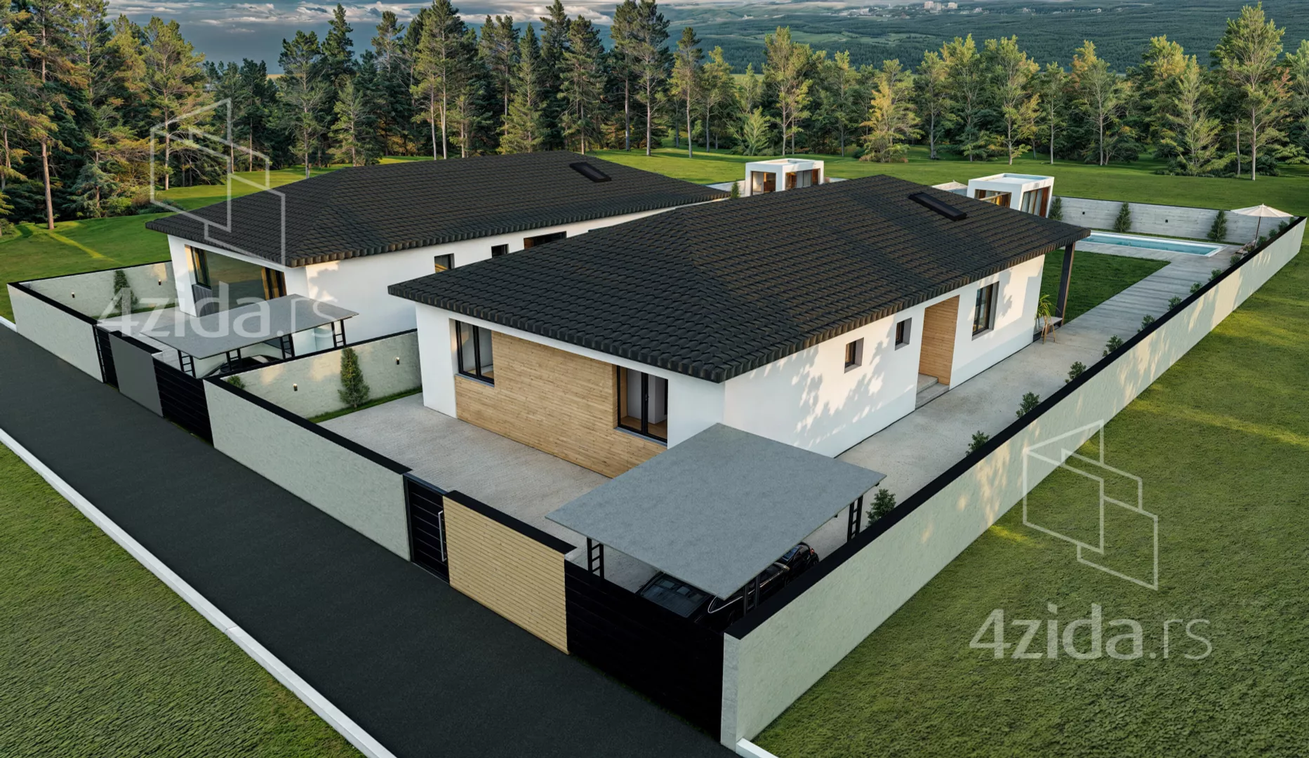 1-etažna kuća | 4zida