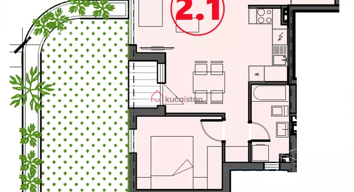 Dvosoban stan | 4zida