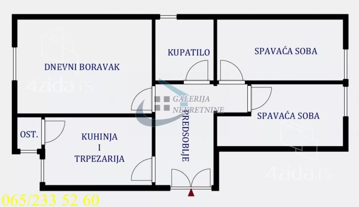 Dvoiposoban stan | 4zida