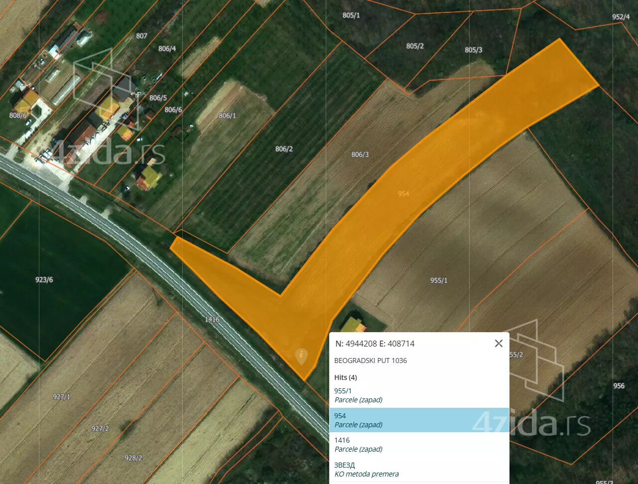 Poljoprivredno zemljište | 4zida