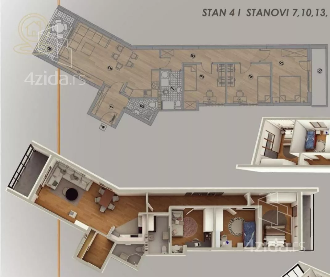 Četvorosoban stan | 4zida