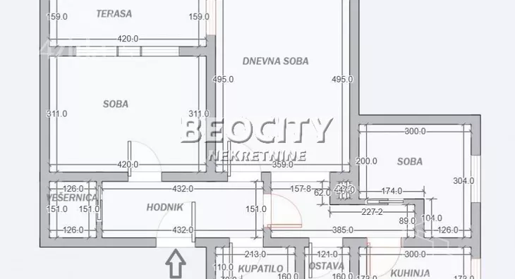 Trosoban stan | 4zida