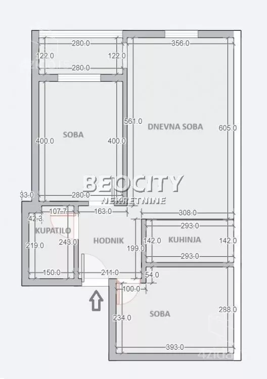 Trosoban stan | 4zida