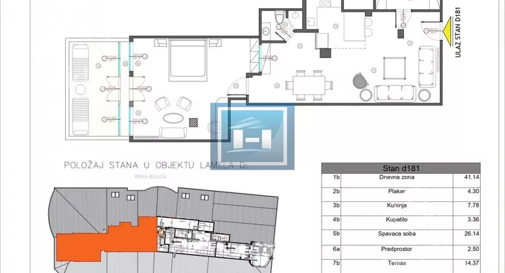 Dvosoban stan | 4zida