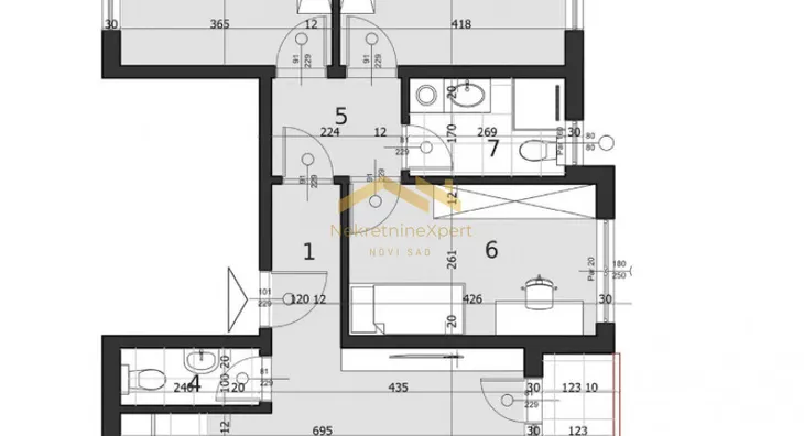 Trosoban stan | 4zida