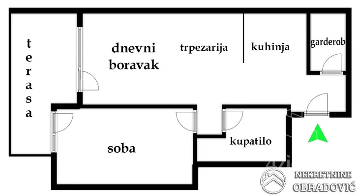 Dvosoban stan | 4zida