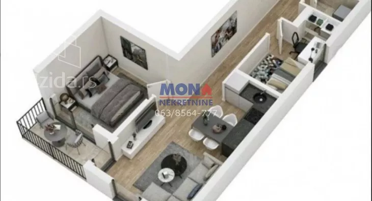 Dvoiposoban stan | 4zida