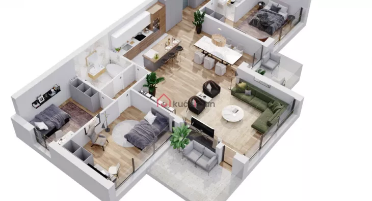 Četvorosoban stan | 4zida