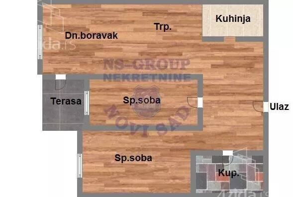 Dvoiposoban stan | 4zida