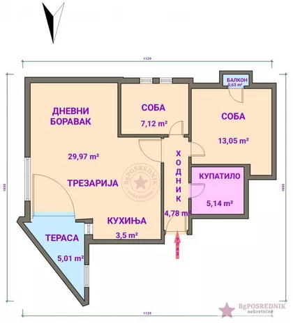 Nabukovljeva | 4zida.rs