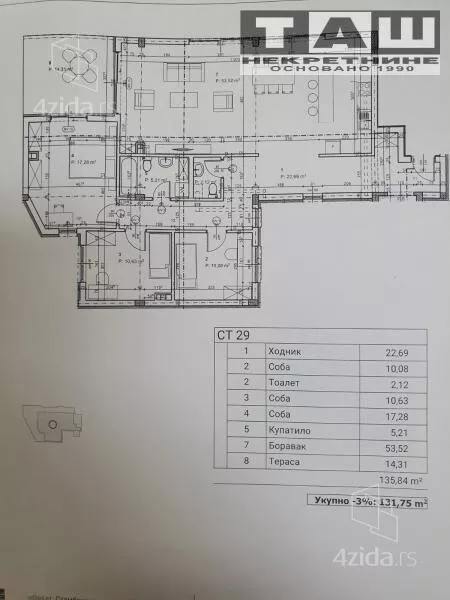 Četvorosoban stan | 4zida