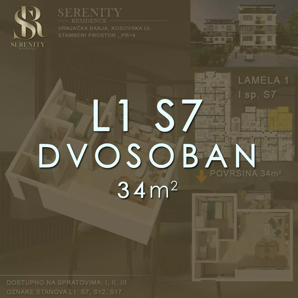 Jednoiposoban stan | 4zida