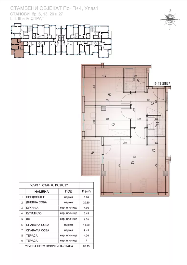 Dvoiposoban stan | 4zida