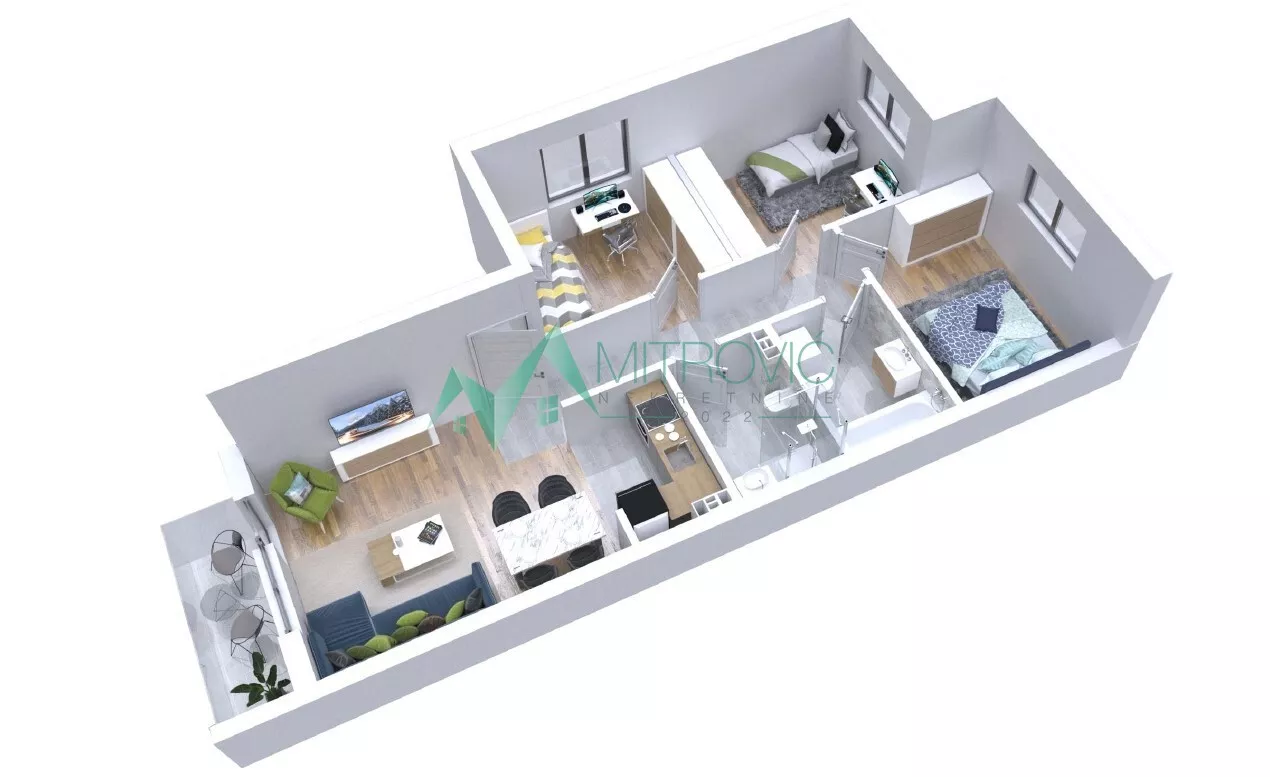 Četvorosoban stan | 4zida