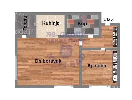 Dvosoban stan | 4zida