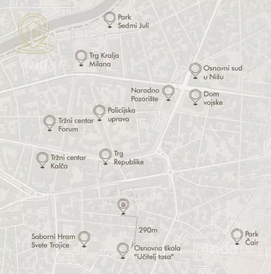 Jednoiposoban stan | 4zida