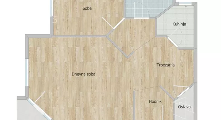 Dvosoban stan | 4zida