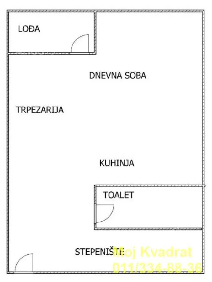 Četvoroiposoban stan | 4zida