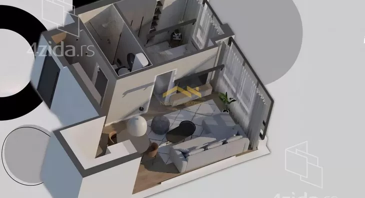 Dvosoban stan | 4zida