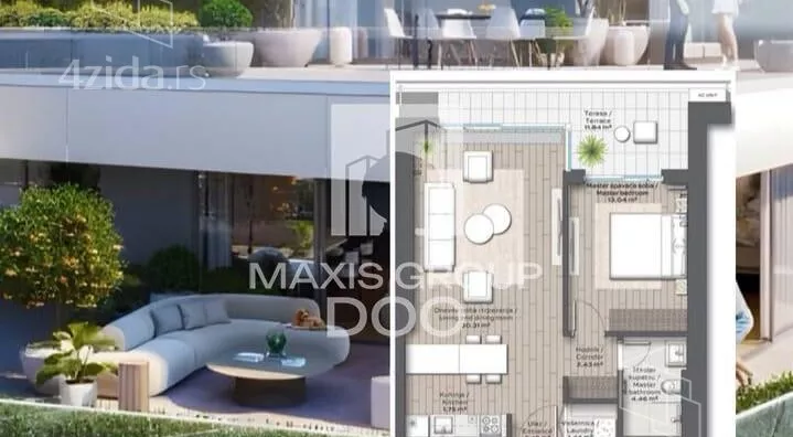 Dvosoban stan | 4zida