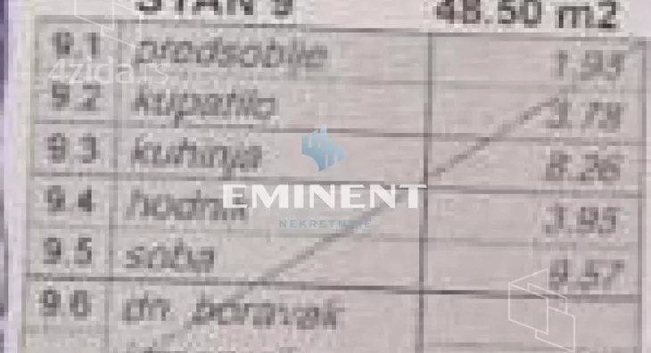 Dvosoban stan | 4zida