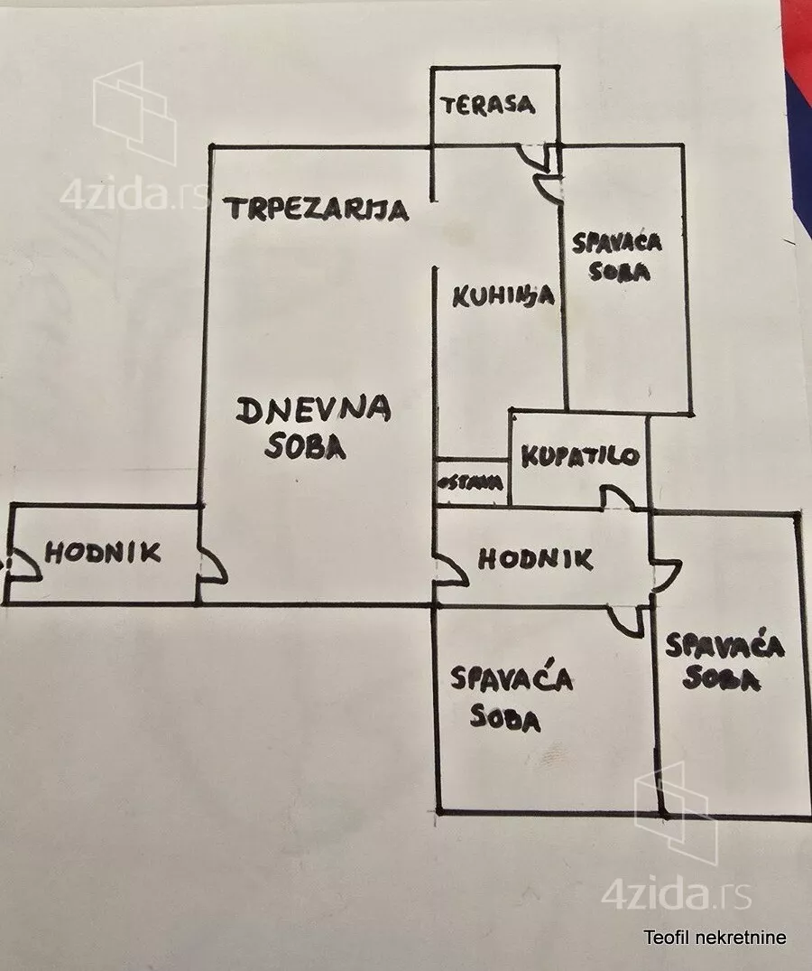 Troiposoban stan | 4zida