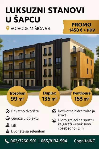 Vojvode Mišića 98 | 4zida.rs