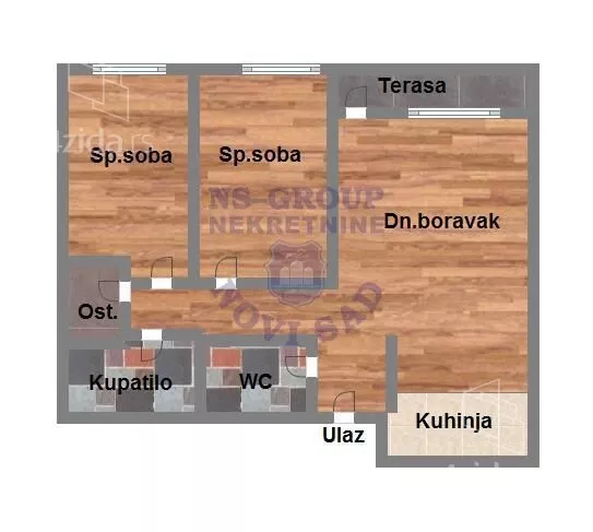 Trosoban stan | 4zida