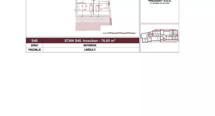 Trosoban stan | 4zida
