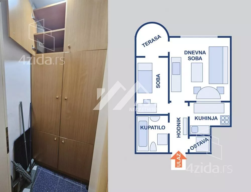 Jednoiposoban stan | 4zida