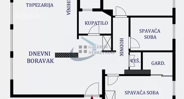 Dvoiposoban stan | 4zida