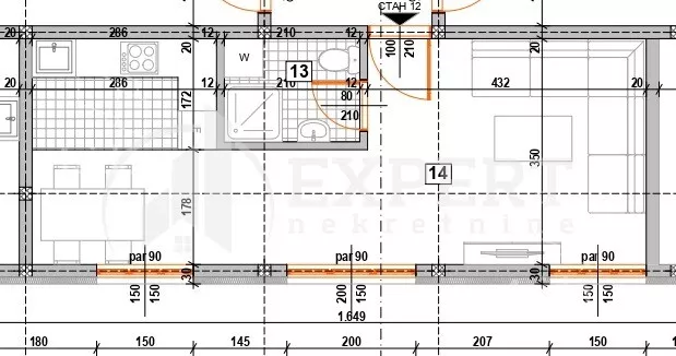 Jednosoban stan | 4zida