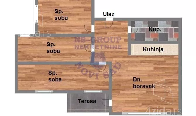 Troiposoban stan | 4zida