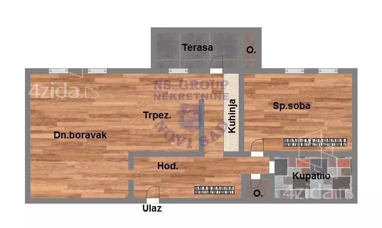 Dvosoban stan | 4zida