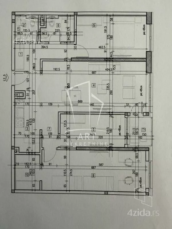 Troiposoban stan | 4zida