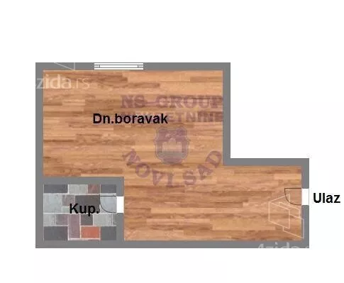 Jednoiposoban stan | 4zida
