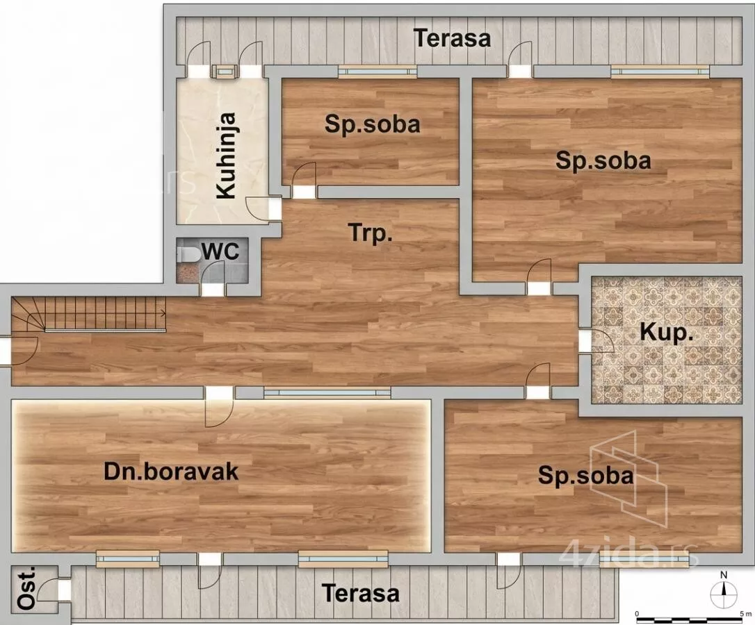 Troiposoban stan | 4zida