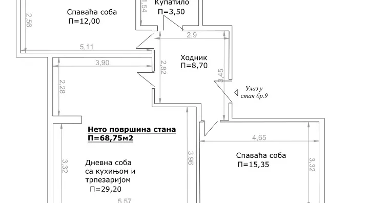 Dvoiposoban stan | 4zida