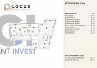 Petosoban stan | 4zida