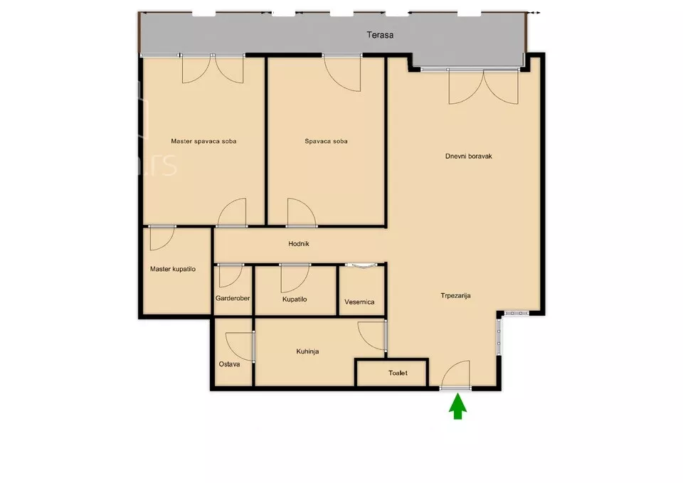 Trosoban stan | 4zida