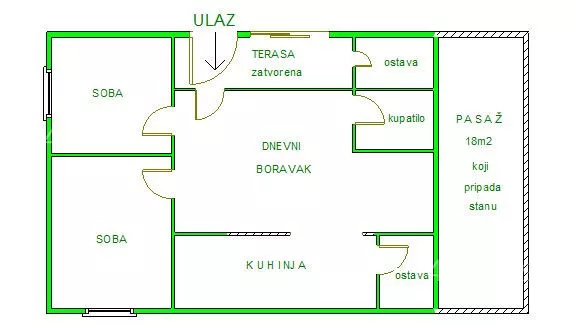 Trosoban stan | 4zida