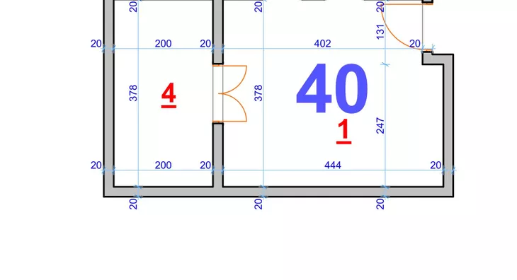 Jednoiposoban stan | 4zida