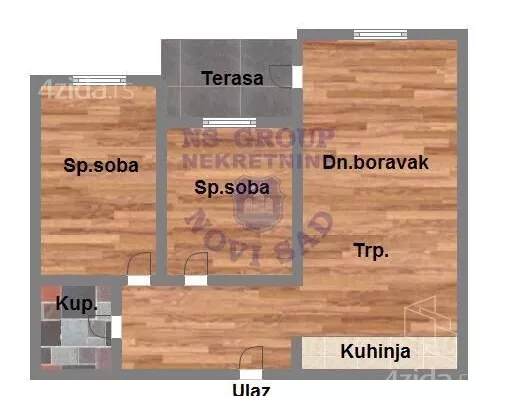 Trosoban stan | 4zida