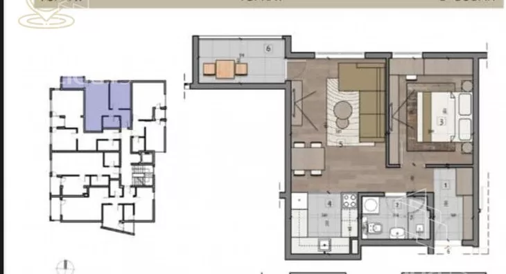 Dvosoban stan | 4zida