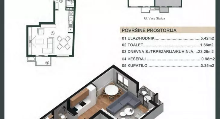 Dvoiposoban stan | 4zida