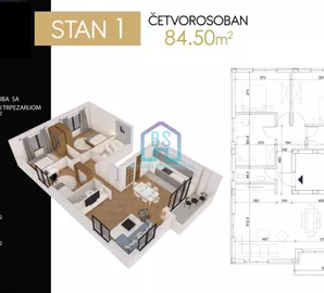 Alibegovac, Petrovaradin, Gradske lokacije, Novi Sad, 3.5 stan | 4zida.rs