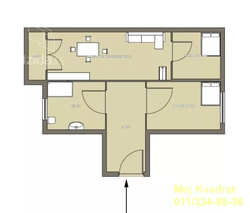 Dvosoban stan | 4zida